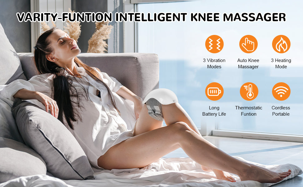 Smart Infrared Heated Knee Massager