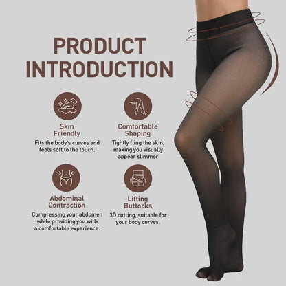 Compression Band Fleece Lined Leggings